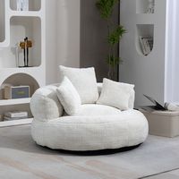 The Chenille Bean Bag Chair for Adults offers ultimate comfort with its soft, oversized design and armrests. Perfect for any room - living room, bedroom, or playroom, it requires no installation and regains its full shape in 48 hours. Ideal for lounging, gaming, or relaxing, it's the perfect cozy addition to your space.