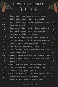 How to celebrate Yule this year 🎄✨❄️ Here are some cool ideas for you to celebrate the Yule sabbat including decorating your home and altar, performing cleansing ritual and meditate. How do you plan to celebrate this Yule? share with us special and original ways to celebrate this year! -> btw, we are offering 20% OFF on our store this Yule, make sure to visit the link 🖤