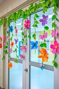 15+ Simple and Easy Spring Classroom Door Ideas Teachers Will Love! - H.M.G