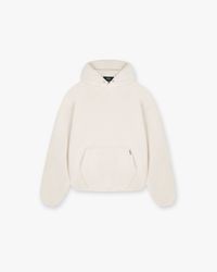 Fleece Oversized Hoodie - Papyrus