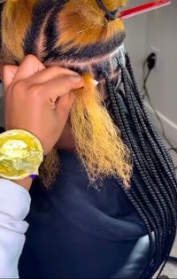 How to Tuck Braid | Knotless Braids |