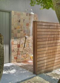 Outdoor Shower - Fine Homebuilding