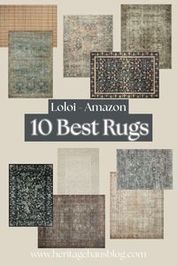 Discover my top 10 favorite Loloi rugs to elevate any space, from bold patterns to timeless neutrals. Shop these stylish picks and refresh your home today!