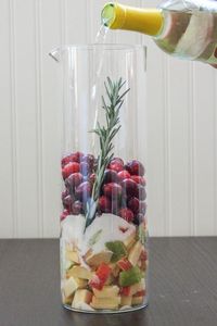 This Cranberry Fruit Sangria