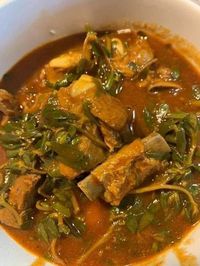 Carne de Cerdo en Salsa con Verdolagas (Pork with Purslane in Red Sauce) – TheirSearches