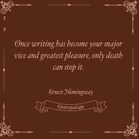 For all we know, some of us might continue writing, even past that. 😉