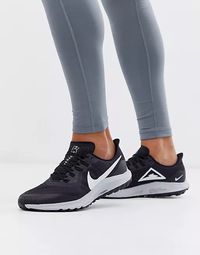 Nike Running Pegasus 36 trail sneakers in black | ASOS