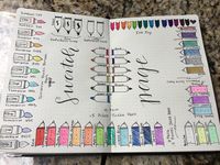 I love having a Swatch page! You feel so organized and is soothing to see all the colors!