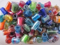 Tammylee's Stamp Corner: Making plastic beads out of pop bottles!