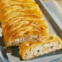 Crabmeat Strudel - Puff Pastry