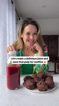 A delicious Scrappy Cooking recipe utilizing pulp of apple, beet and carrot juice for juice pulp muffins! These chocolate muffins are delicious, aromatic, and zero-waste. It’s a full package! Get the full recipe here: https://plantyou.com/juice-pulp-muffins/