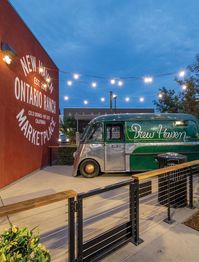 Brew Haven is a taproom located within Rodeo X at New Haven Marketplace. The brewery offers a wide selection of local beer, including Bearded Tang. RSM Design was invited to craft the branding & logo design, as well as implement the brand language into signage for the taproom. #ontario #brewery #branding #logo #retail