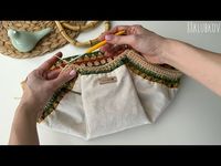 A very beautiful bag made of 1 simple piece. Fashionable crochet bag. Grandma's square. - YouTube