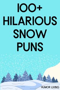 Snow is a lot of fun, as there are many activities you can do. It also provides a change of scenery. Read the funniest snow puns for a laugh.