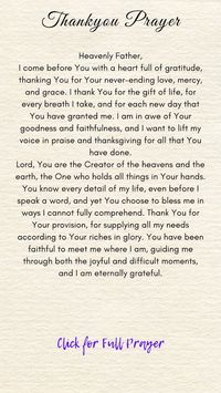 Thank You Prayer | Catholic Prayer #thankyouprayer #gratitudeprayer