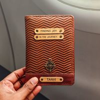 Get yourself a passport cover with name from TPC Gifts today and travel in Style! Can be customized with various charms and quotes DM to order today! #travelinstyle #paspsortcovers #tpcgifts