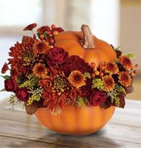 Pumpkin Floral Arrangement