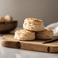 Easy Recipe for Buttermilk Sourdough Freezer Biscuits -