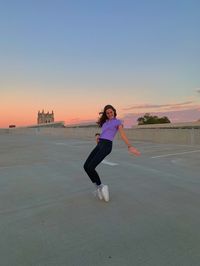 eiley, #model #fashion #indie #tiktok #aesthetic #polo #vans #photography #sky #sunset #dusk #purple