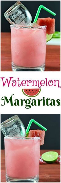 Watermelon Margaritas!