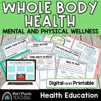 Help elementary-aged students understand the importance of both physical and mental well-being with this health education unit. Students will learn how to keep their bodies healthy and learn practical strategies to improve and sustain mental health. This unit includes two introductory activities, ...