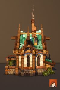 This is a starter house you could build. The texture pack I use is 'Stay True' and shaders 'complementary shaders' #Minecraft #MinecraftBuilds #MinecraftHouse #minecraftbuildingideas #Victorian #MinecraftBase #fantasy #minecraftcastle #minecraftstarterhouse