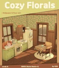 [KKB'sMM]Cozy Florals - The Sims 4 Build / Buy - CurseForge