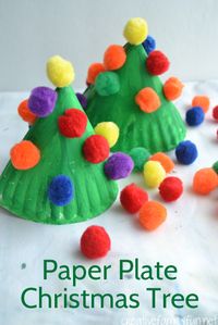 Creative Family Fun: Paper Plate Christmas Tree