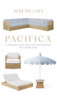 An outdoor favorite, season after season. Discover the Pacifica Collection.