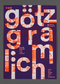 Götz Gramlich (GGGraphik design) lecturePoster from kd-lounge konstanz at HTWG Konstanz, 2015/ video /