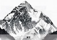 K2 Mountain Printed Posters in a Range of Color Options - Etsy Sweden