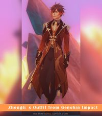 Zhongli`s Outfit from Genshin Impact | MS | Mary Sims on Patreon