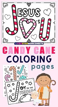 Free printable candy cane coloring pages for Sunday School. These Christian themed Christmas coloring pages will help you teach the Legend of the Candy Cane, or any other special holiday message you want your students to remember. Pair with the Bible story of the birth of Jesus, and the Shepherds in the field.