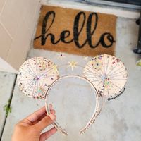 PREORDER 4-6 WEEKS Kaleidoscopic Colorful Star Halo Crown Mouse Ears by Le Petit Mouse Hedy Lamarr Inspired - Etsy