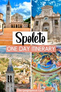 Planning a visit to Spoleto Italy? This is the ultimate one day in Spoleto itinerary. This Spoleto itinerary covers the top attractions and best things to do and see in Spoleto in 1 day. Spoleto has beautiful architecture, a delicious cuisine, Roman ruins, and stunning frescos by the Renaissance artist Lippi. This Spoleto travel guide also gives you tips for visiting Spoleto and ideas about places to visit near Spoleto. Read on for what to do and see in Spoleto in one perfect day!
