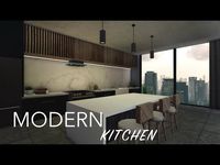 MODERN Kitchen ($20k) | Bloxburg - YouTube