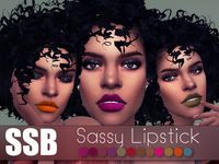 SSB Sassy Lipstick | Make Up | by SavageSimBaby via TSR | Sims 4 | TS4 I Maxis Match | MM | CC