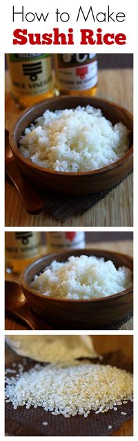 How to make sushi rice? The easiest and no-fuss recipe to make sushi rice from scratch | rasamalaysia.com