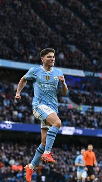 4k Wallpaper Football Players | Julian Alvarez | Manchester City 5-0 Hurddersfield | FA Cup