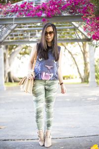 Camo jeans, casual look