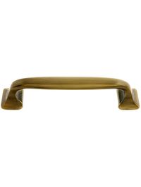 Classic Offset Drawer Pull in Antique-By-Hand - 3 1/2" Center to Center | House of Antique Hardware