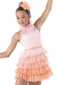 Weissman™ | Ombré Tulle Ruffle Dress