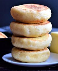 Whip up a batch of these light and airy homemade English muffins that are perfect for breakfast or brunch. With a quick and easy recipe, you'll have warm, fluffy muffins ready to enjoy in no time. Perfect for topping with butter, jam, or your favorite spread, these muffins are sure to become a family favorite. Whether you're a seasoned baker or a beginner, this recipe is a must-try for anyone who loves fresh, homemade bread.