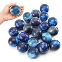 PRICES MAY VARY. Package Included - 20 PCS Starlight Galaxy Design Squeeze Balls, packed in an exquisite gift box. Random Styles - Though our stress ball are all 2.5inches in diameter, the balls you will receive are all randomly sent among 6 different styles. Premium Quality - All of our stree relief balls are made of high-grade foam, nontoxic and odorless, soft and lightweight, can snap back quickly no matter how hard you squeeze the ball. Come in Handy - You can squeeze the ball with single ha