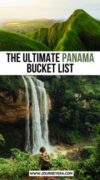 The Ultimate Panama Bucket List . BIGGEST ever Adventure Guide to Panama with a huge list of the best things to do in Panama and the most adventurous places to visit! What to do in Panama | Panama travel tips | Panama Bucket List | Panama Activities #Panama #centralamerica