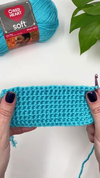 How to crochet thermal single crochet stitch