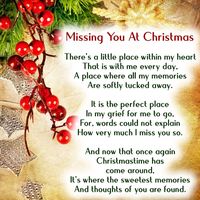 Missing You At Christmas missing you in memory christmas merry christmas christmas quotes