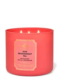 Iced Dragonfruit Tea 3-Wick Candle - White Barn | Bath & Body Works