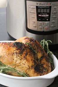 How To Cook A Frozen Turkey In The Instant Pot (Thanksgiving Recipe)