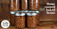 Home canned baked beans